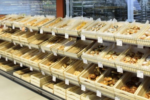 Delmart Čestlice pečivové regály od JPL